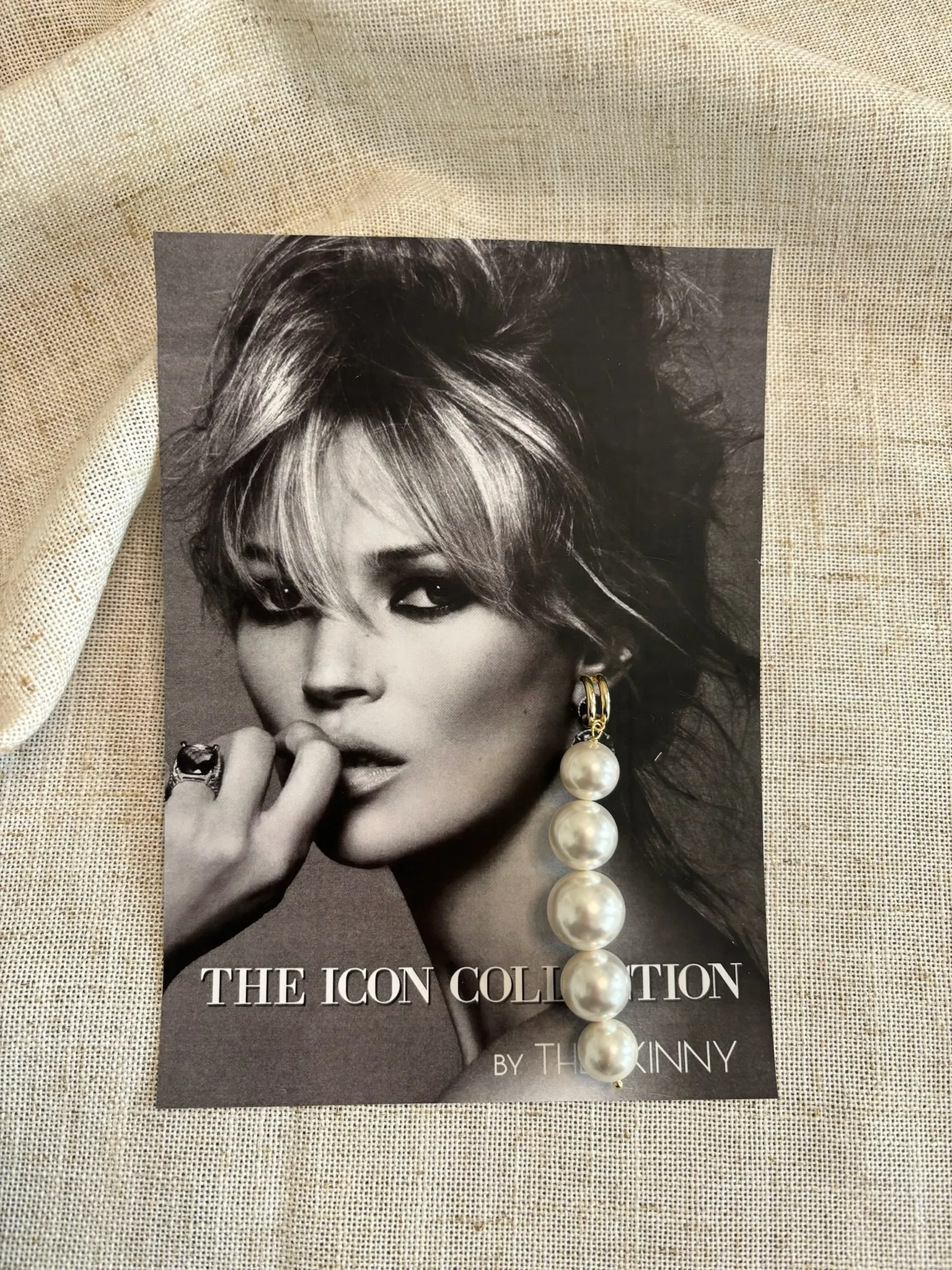 The Bardot Drop Earring - Pearl