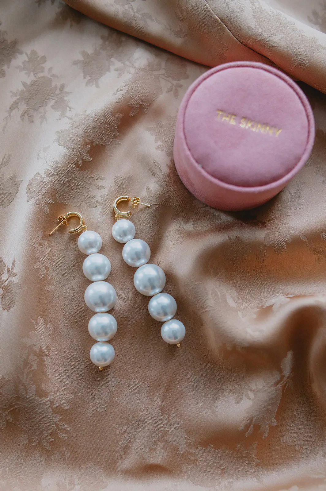 The Bardot Drop Earring - Pearl