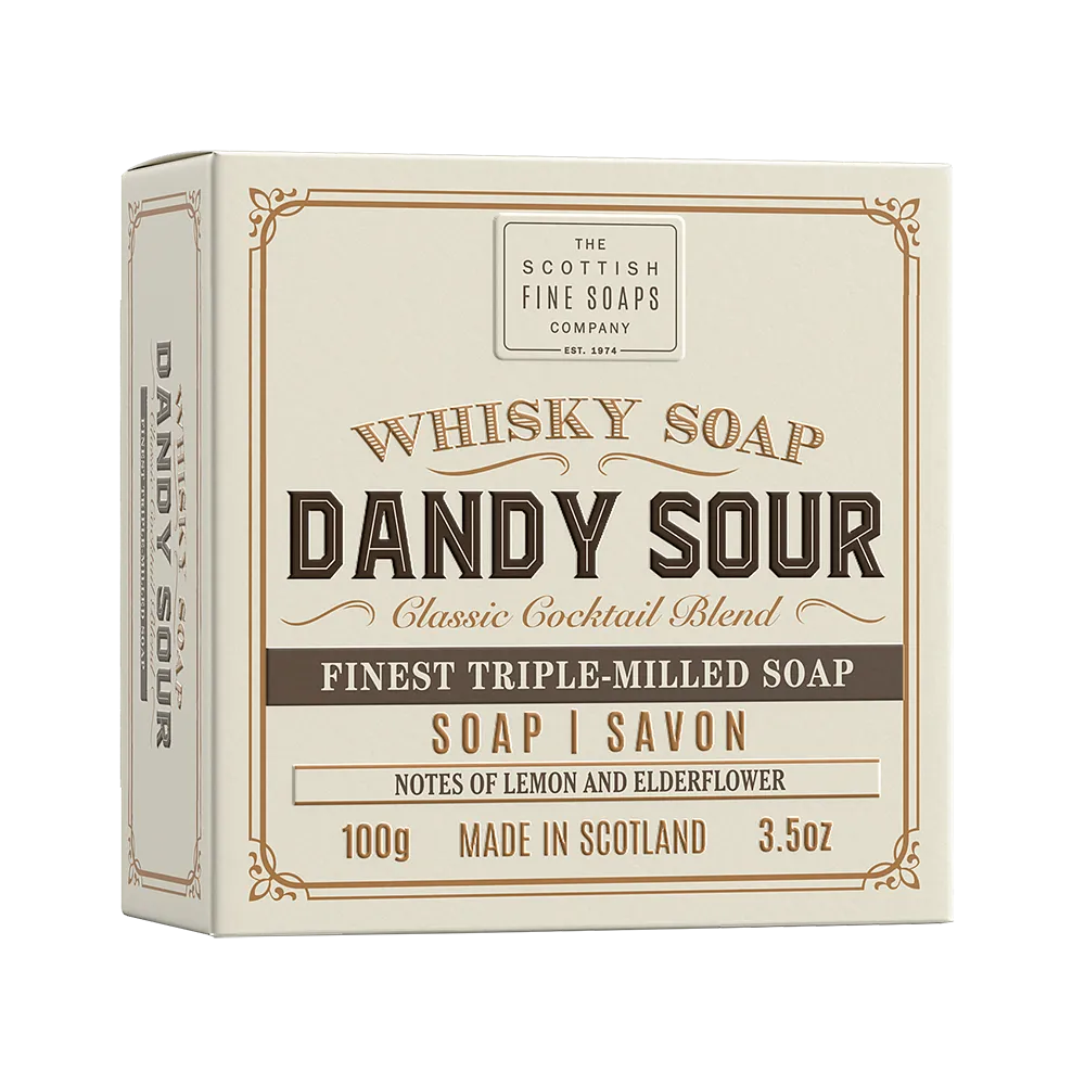 The Scottish Fine Soaps Company Soap In A Carton – Dandy Sour 100g