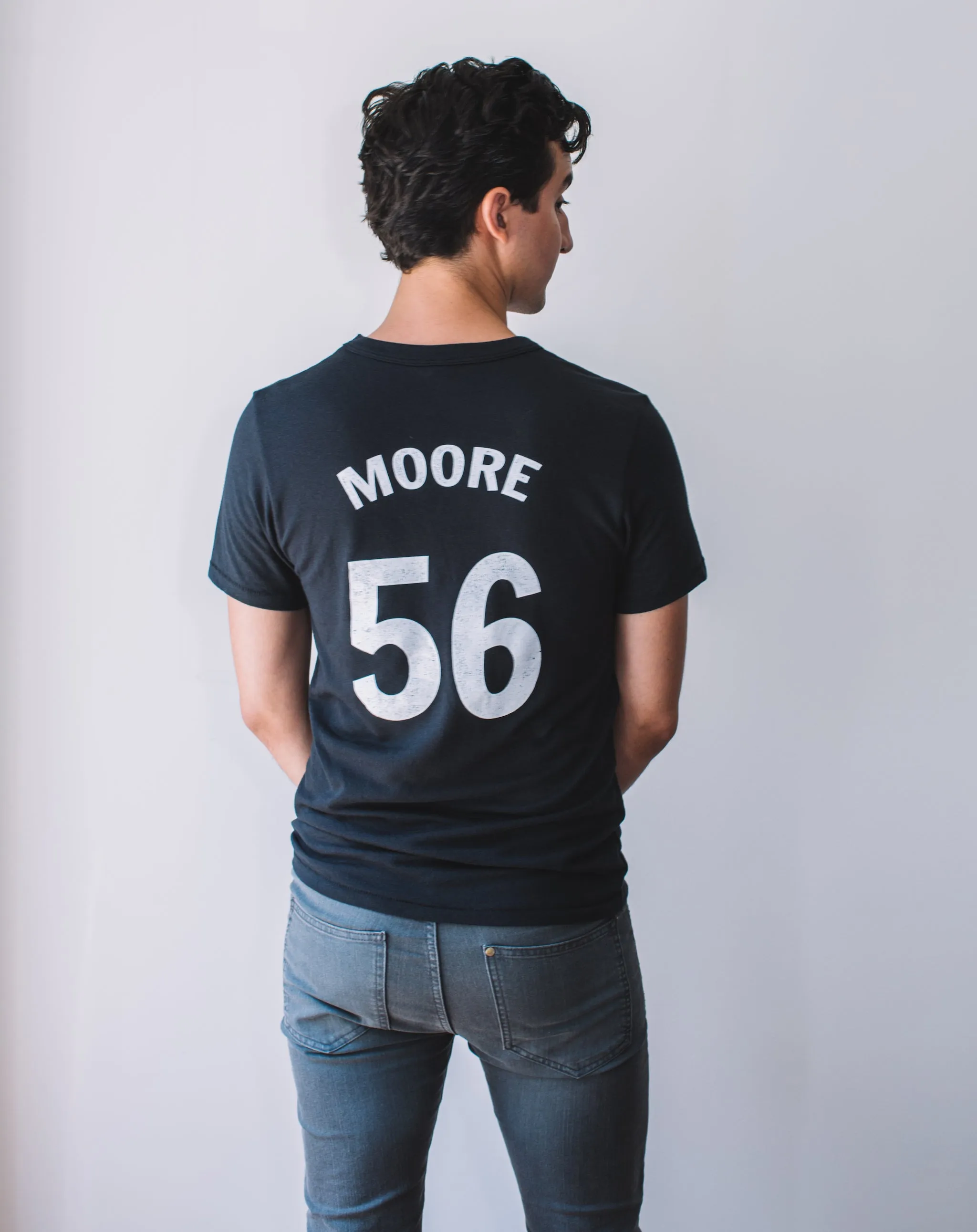 Unisex Baseball Tee: Marianne Moore #56