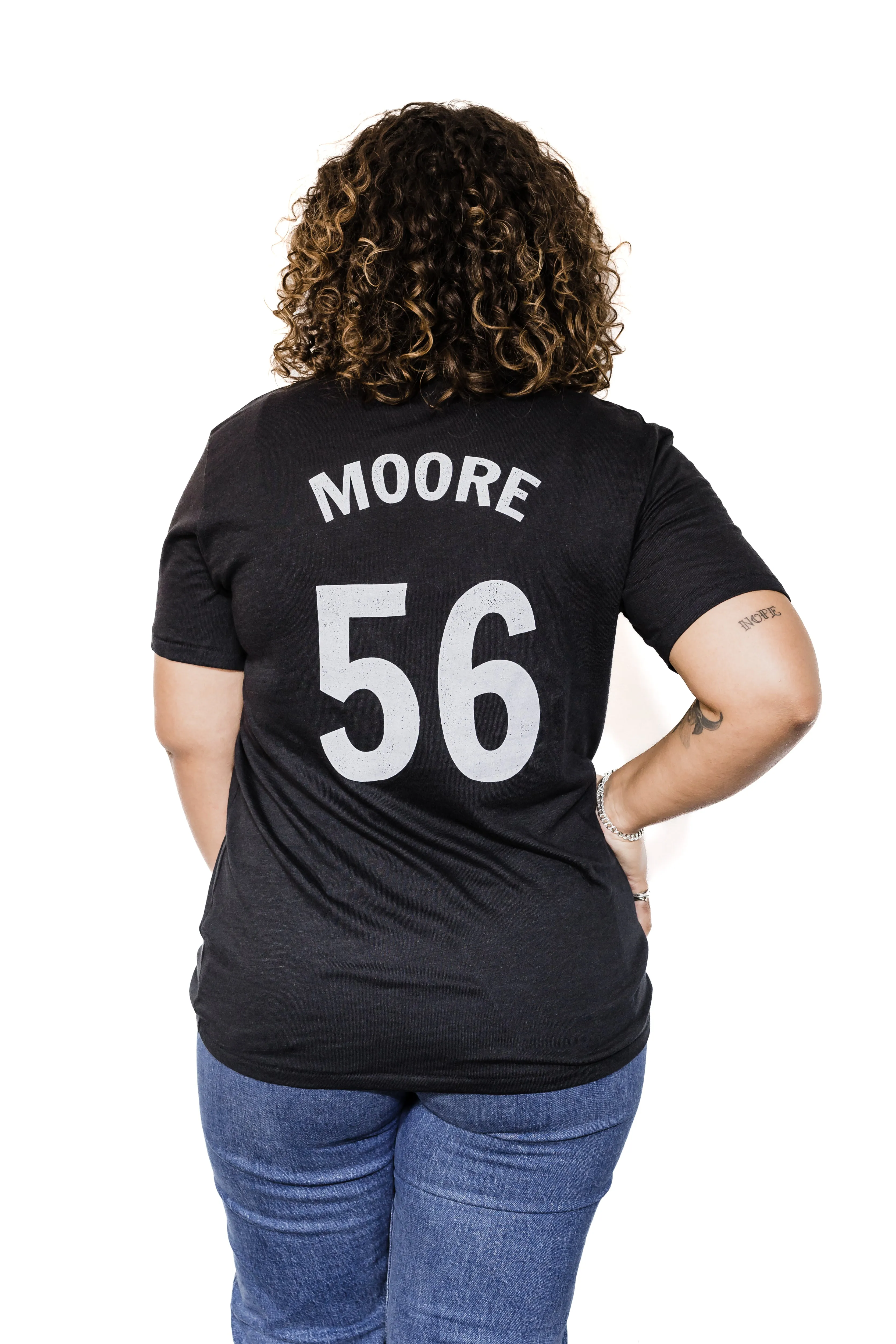 Unisex Baseball Tee: Marianne Moore #56