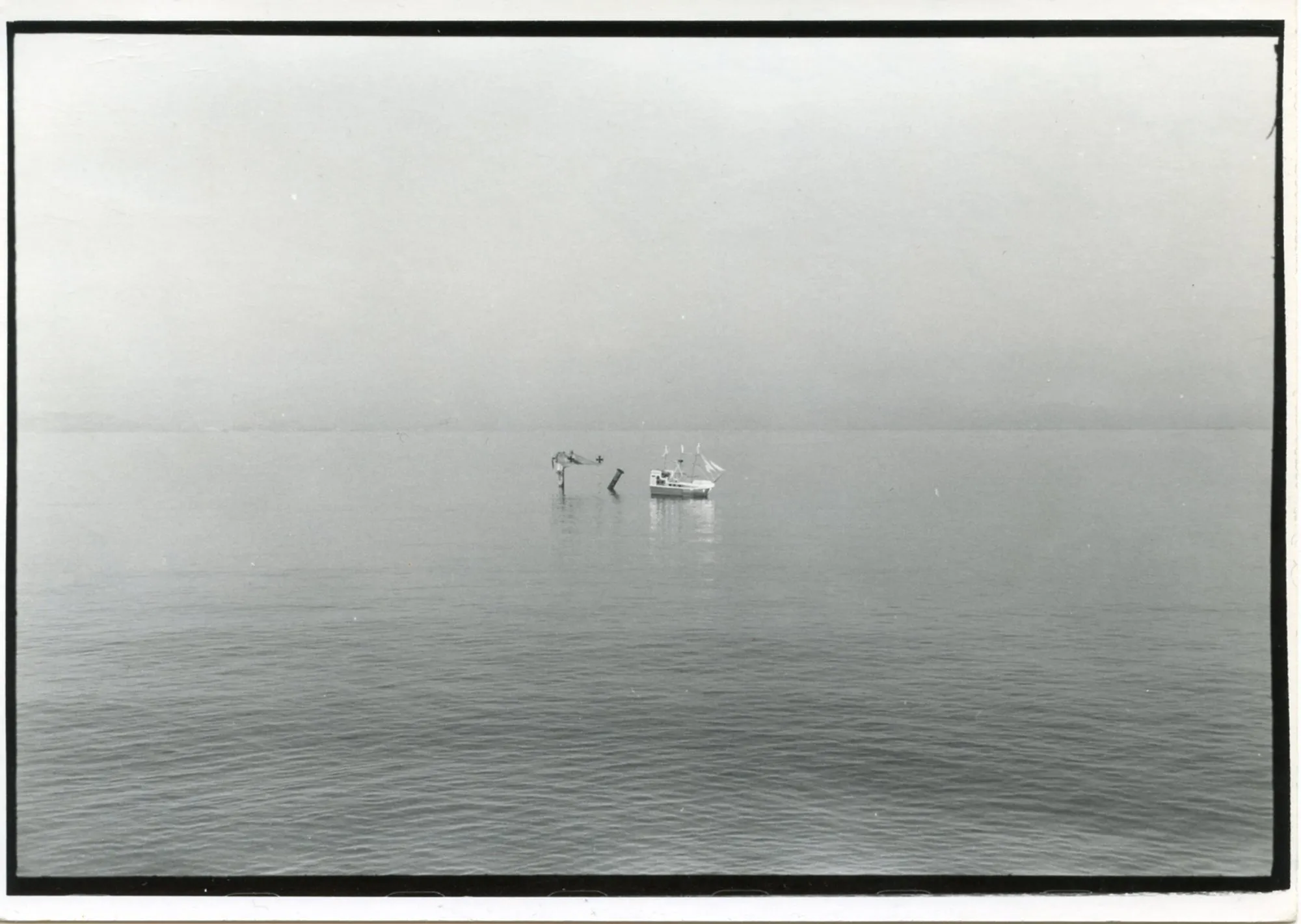 Untitled, Berkeley [distant boat in water]