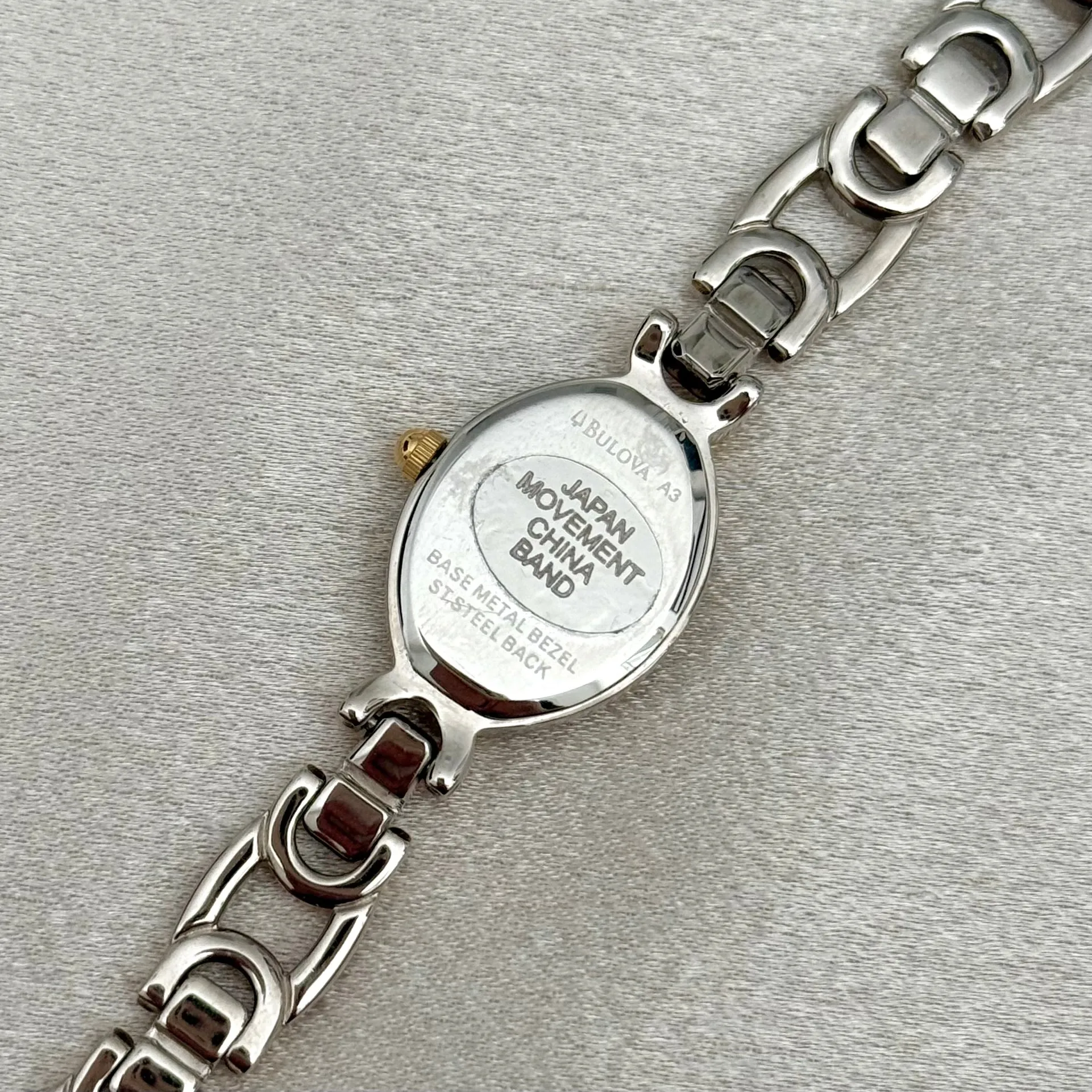 VINTAGE CARAVELLE BY BULOVA TWO-TONED WATCH