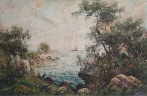 Vintage "Water Clearing" Original Art