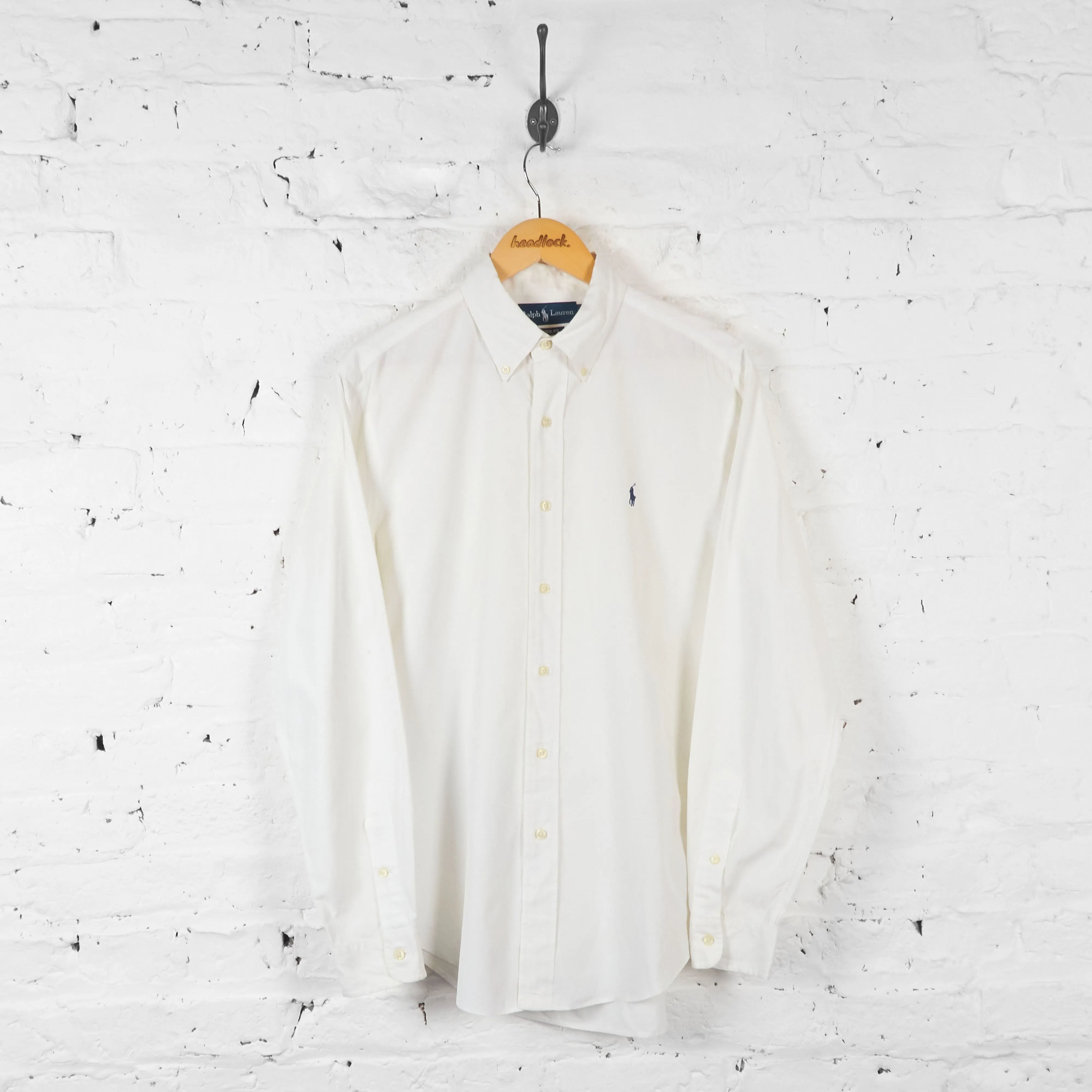 Vintage Ralph Lauren Classic Fit Shirt - White - M