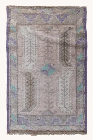 Vintage Turkish Mini Rug No. 640 | 2' x 3'2