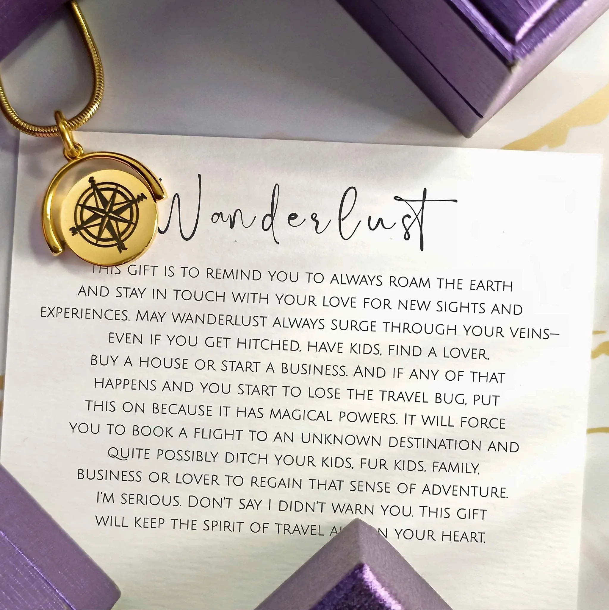 Wanderlust Necklace | by Arti