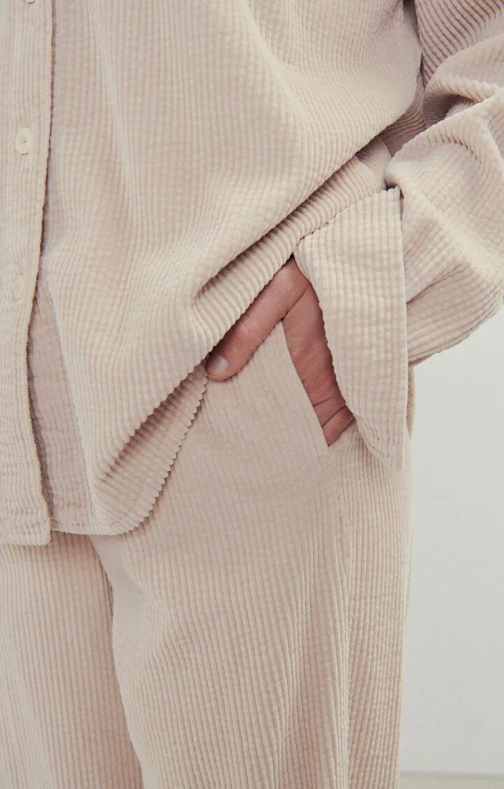 WOMEN'S TROUSERS PADOW - MASTIC