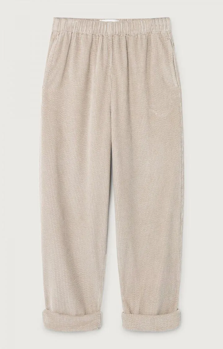 WOMEN'S TROUSERS PADOW - MASTIC